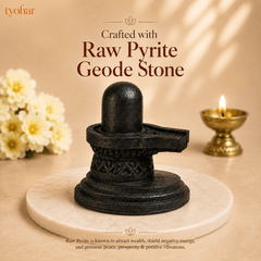 Pyrite Shivling & Nandi | Shravan Special
