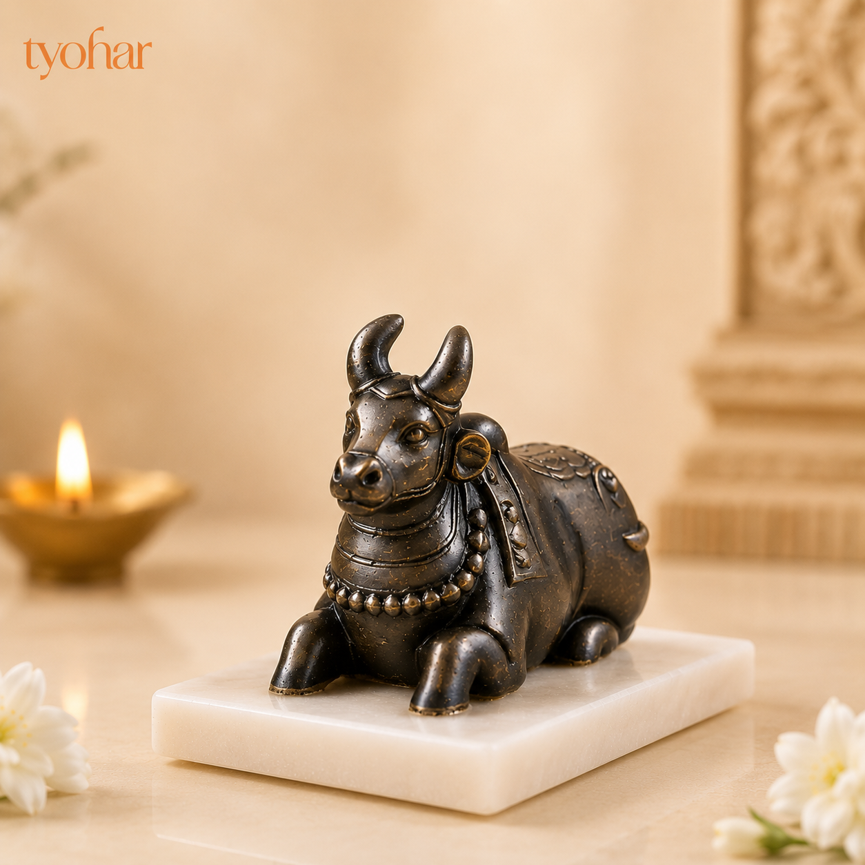 Pyrite Shivling & Nandi | Attract Abundance, Prosperity & Shiv Ji's Blessings