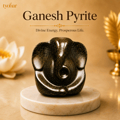 Pyrite Ganesha | Attract Money & Abundance