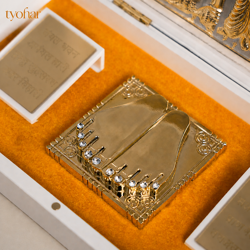 Shree Ram Darbar Pocket Temple | Pure Gold Plated