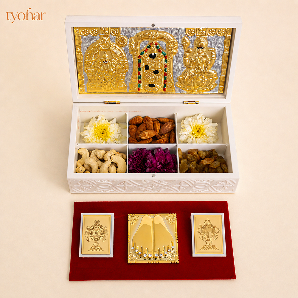 Balaji Pocket Temple | Pure Gold Plated