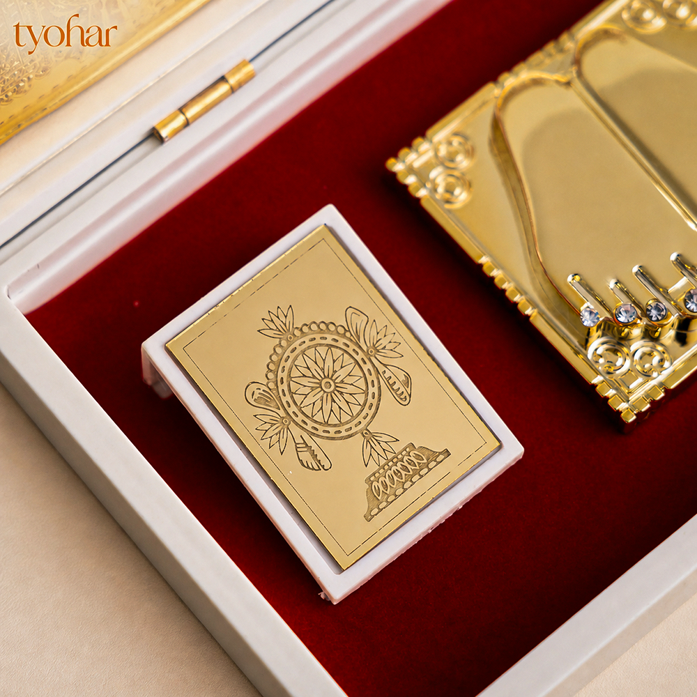 Balaji Pocket Temple | Pure Gold Plated