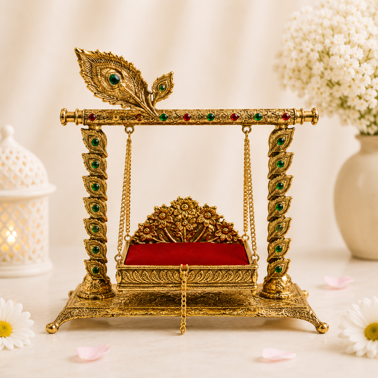 Laddu Gopal Kanha Idol | Pure 24K Gold Plated (Janmashtami Special)