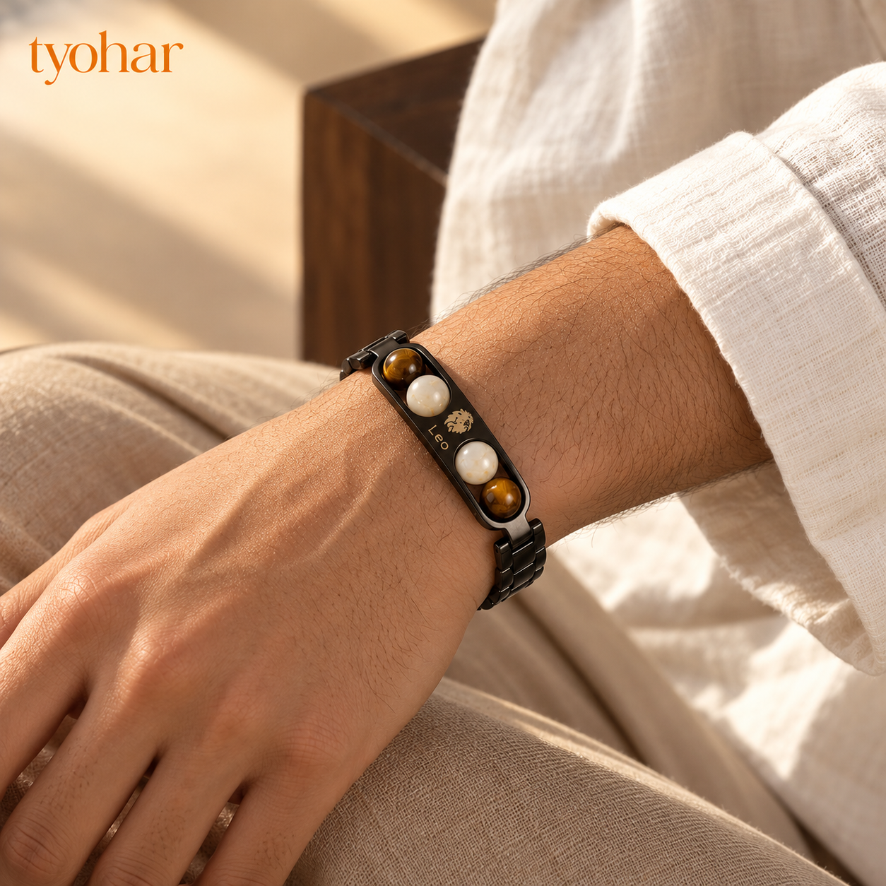 Zodiac Sign Bracelet | Your Crystals + FREE Selenite Plate