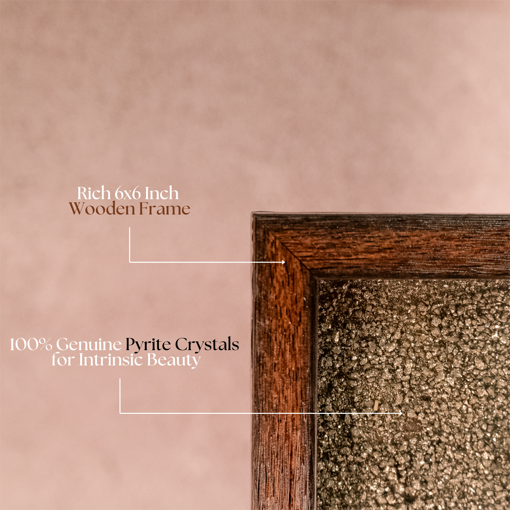 Gayatri Mantra Dust Plate (Complimentary Wooden Frame)