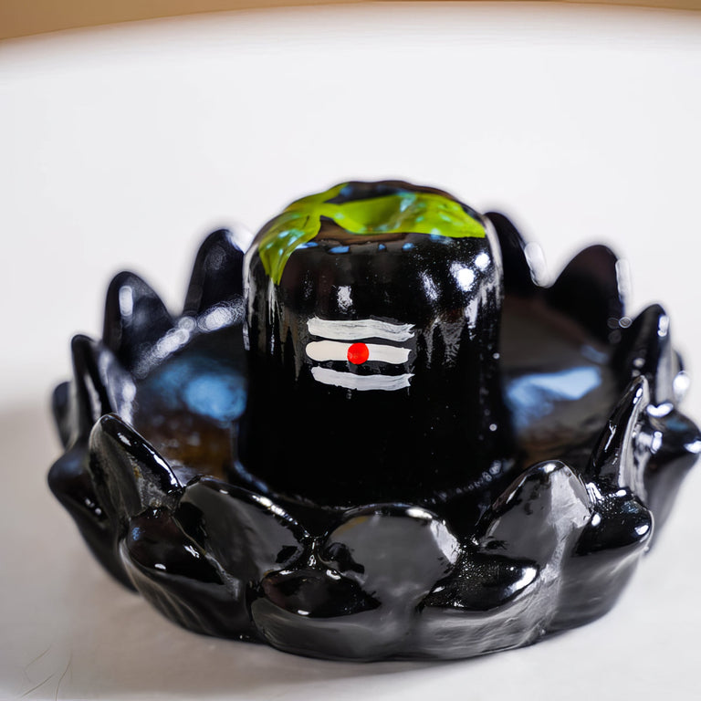 Shivling Smoke Fountain Incense Holder