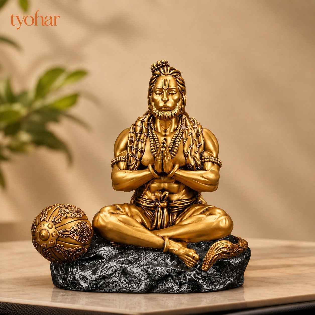 Divine Car Dashboard Idol - Marble Dust Coated