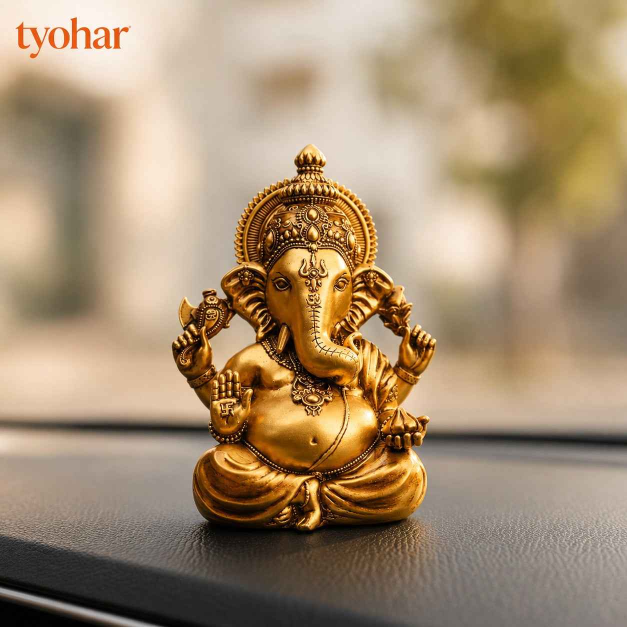 Divine Car Dashboard Idol - Marble Dust Coated