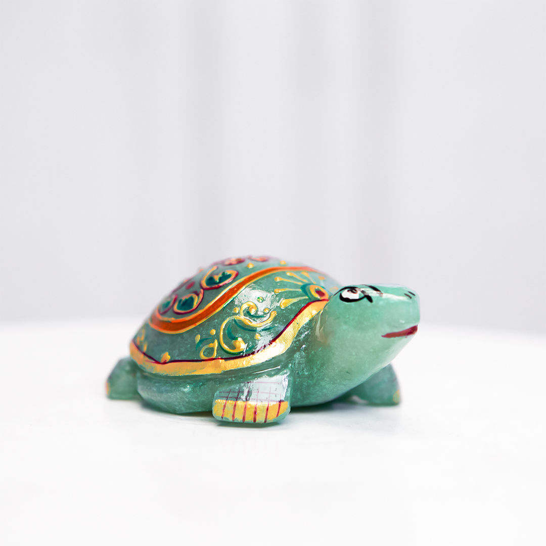 Green Aventurine Tortoise