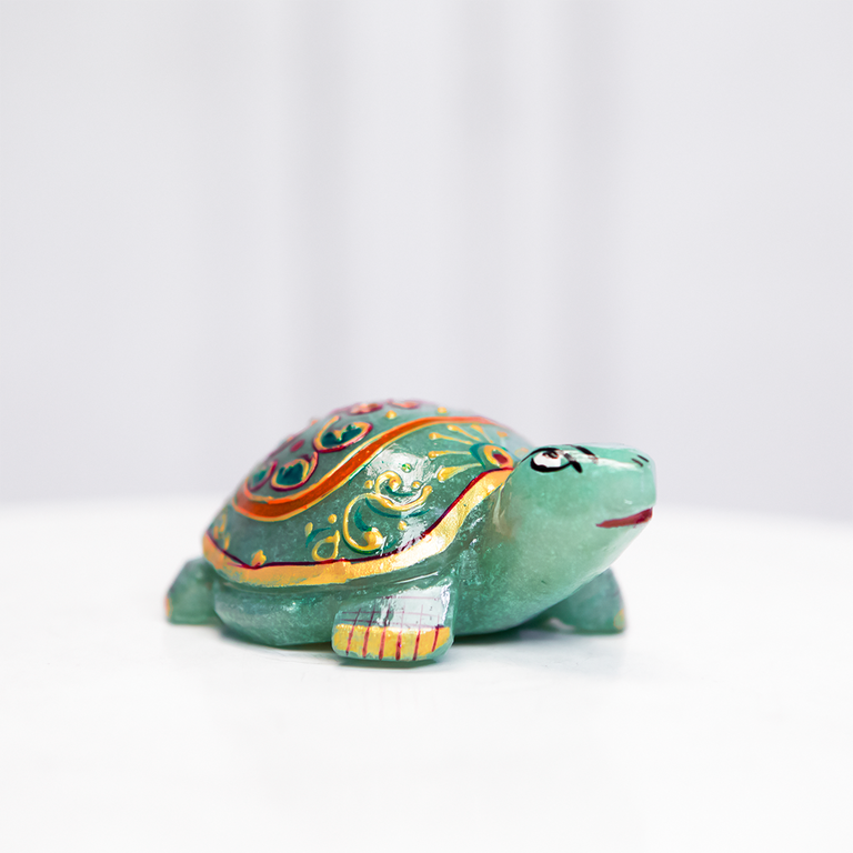Green Aventurine Tortoise
