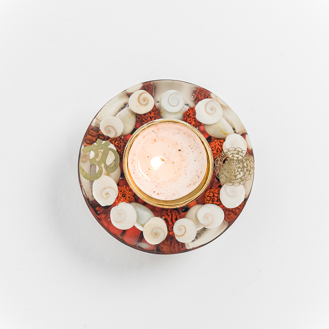 Dhan Laxmi Diya Holder (Diwali Special - Set of 2)
