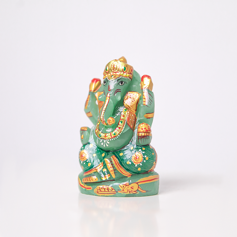 Green Aventurine Ganesha